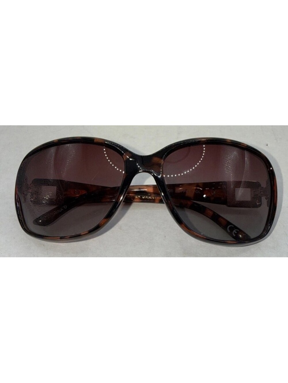 FOSTER GRANT WOMENS SUNGLASSES POLARIZED POPPET TWO120 TORTOISE